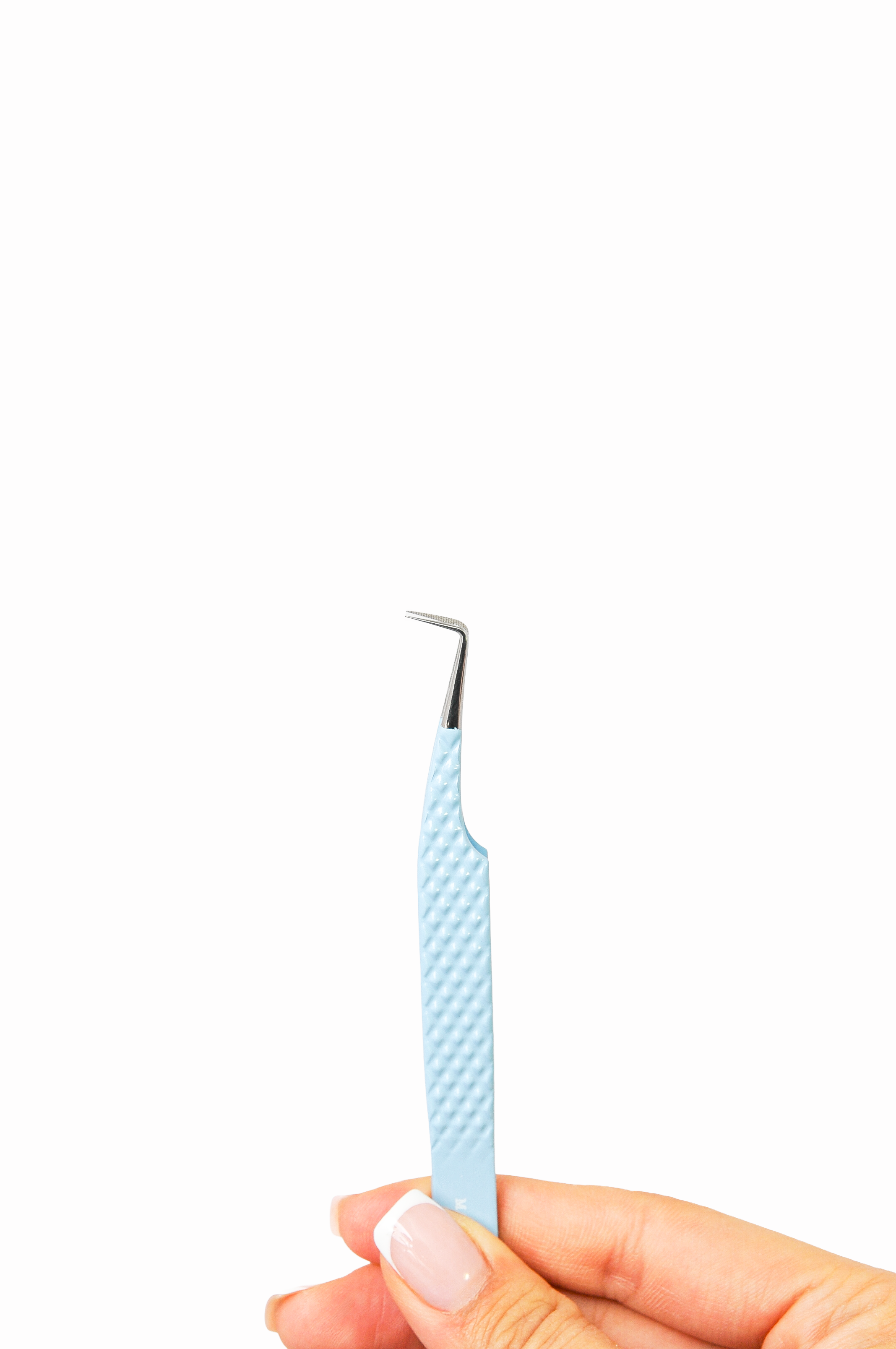 90° Fiber tip Tweezer - Blue