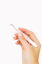 90° Fiber tip Tweezer - Pink