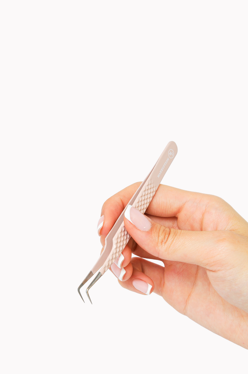 90° Fiber tip Tweezer - Pink
