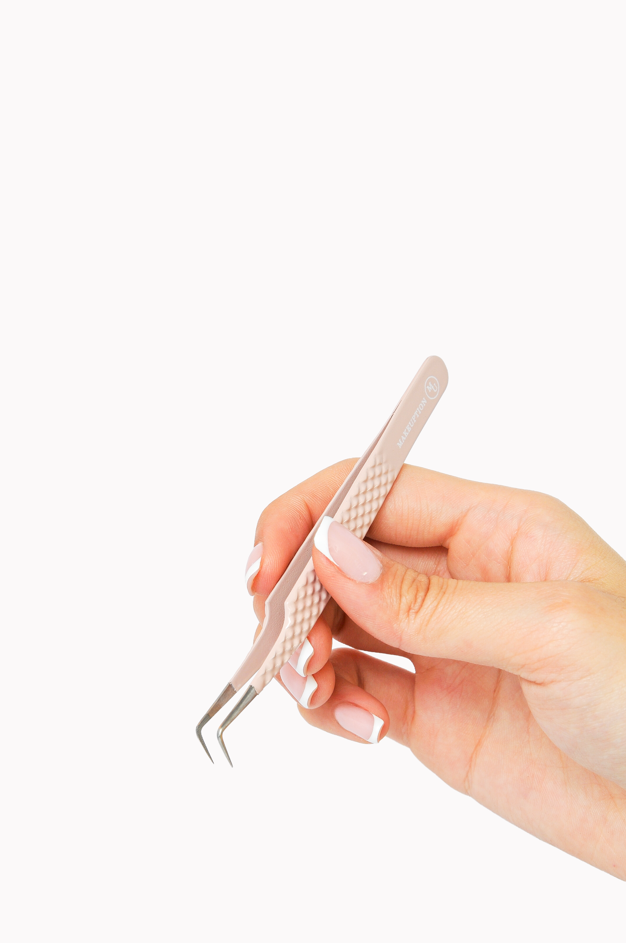 90° Fiber tip Tweezer - Pink