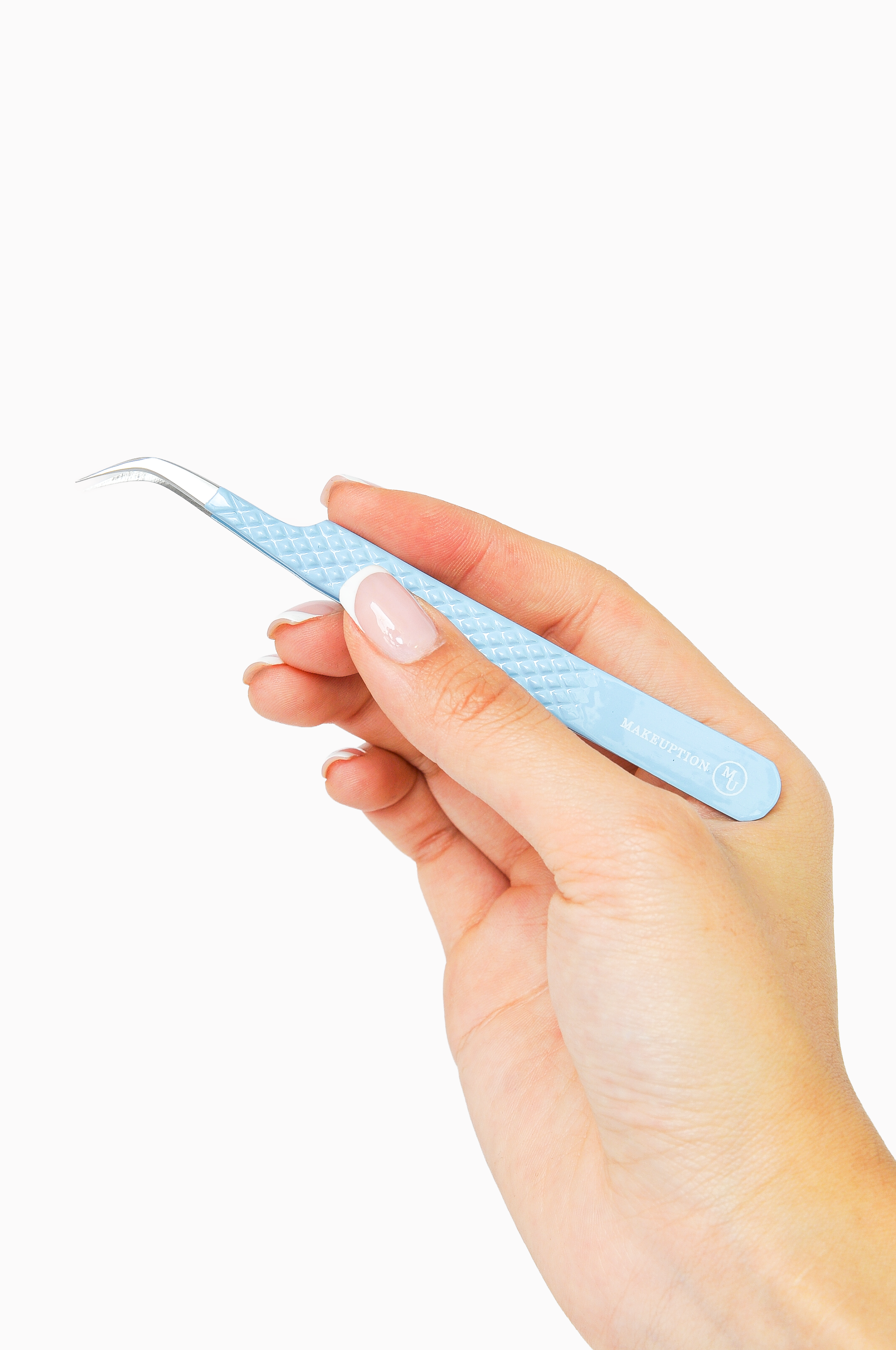 J curved Isolation Tweezer - Blue