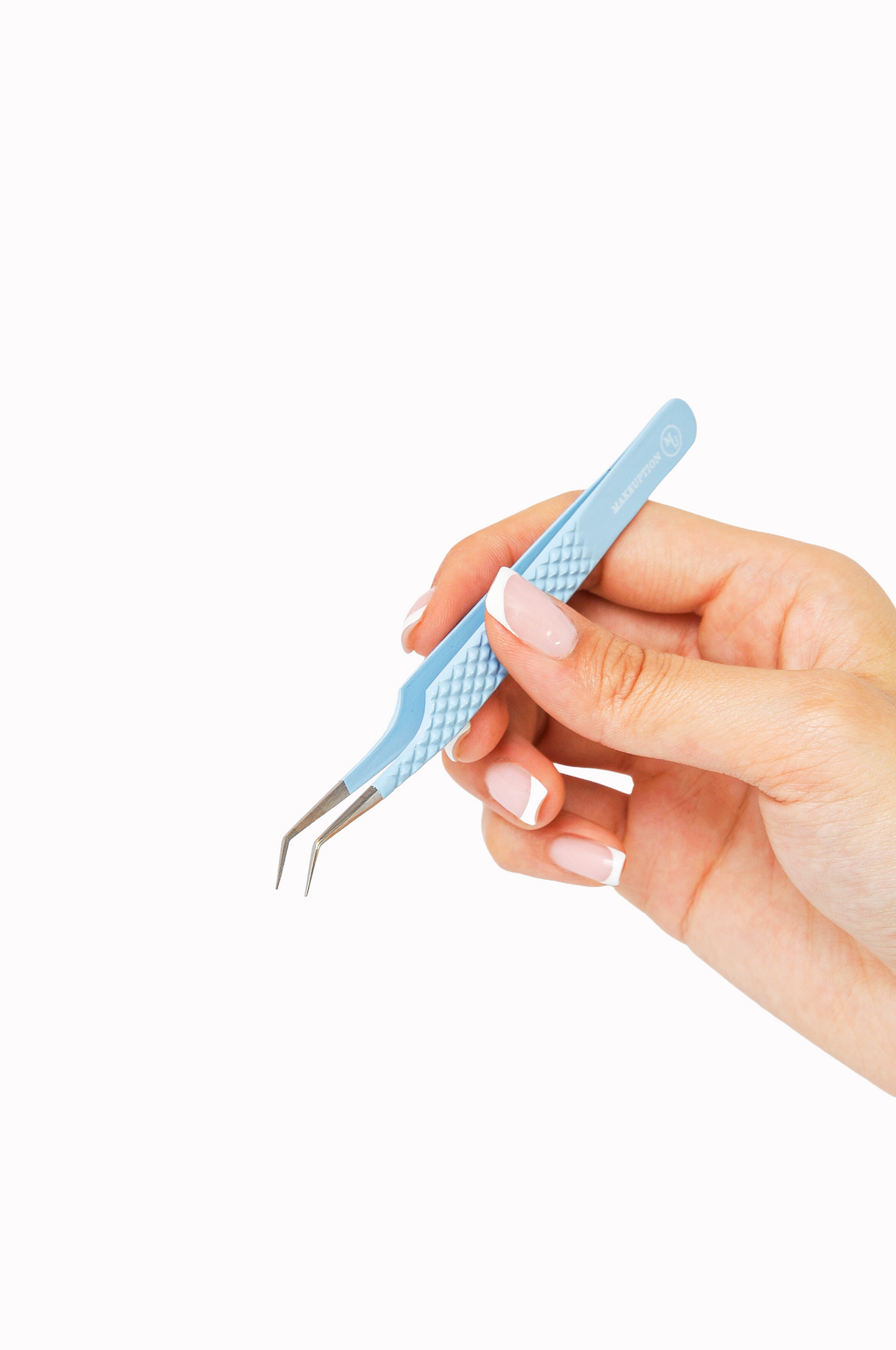 45° Fiber tip Tweezer - Blue