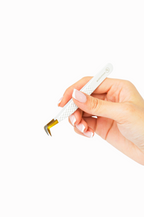 L curved Fiber tip tweezer - White