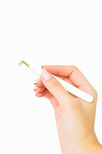 90° Fiber tip Tweezer