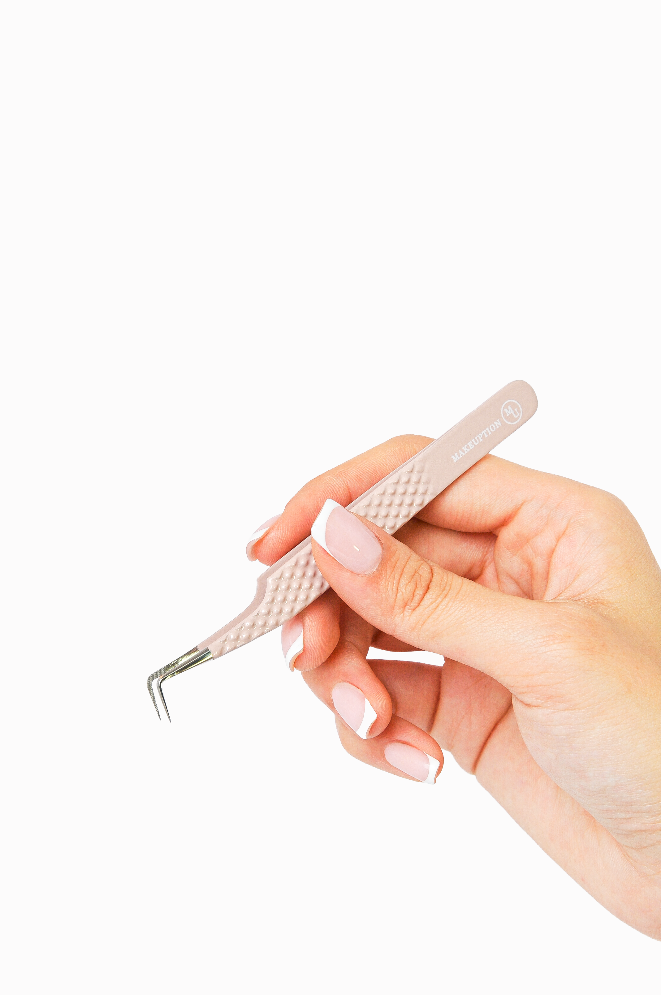 90° Fiber tip Tweezer - Pink