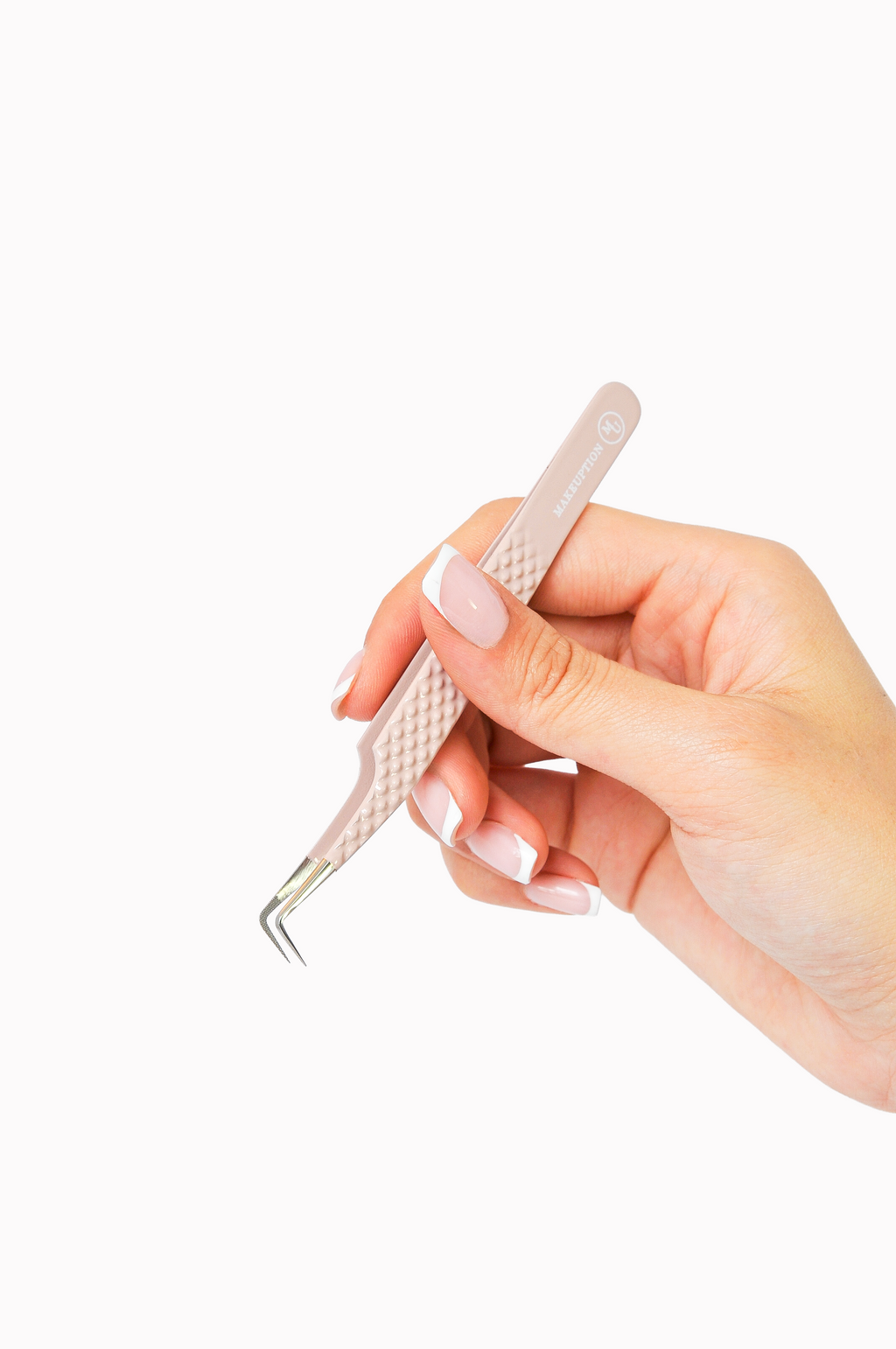 90° Fiber tip Tweezer - Pink
