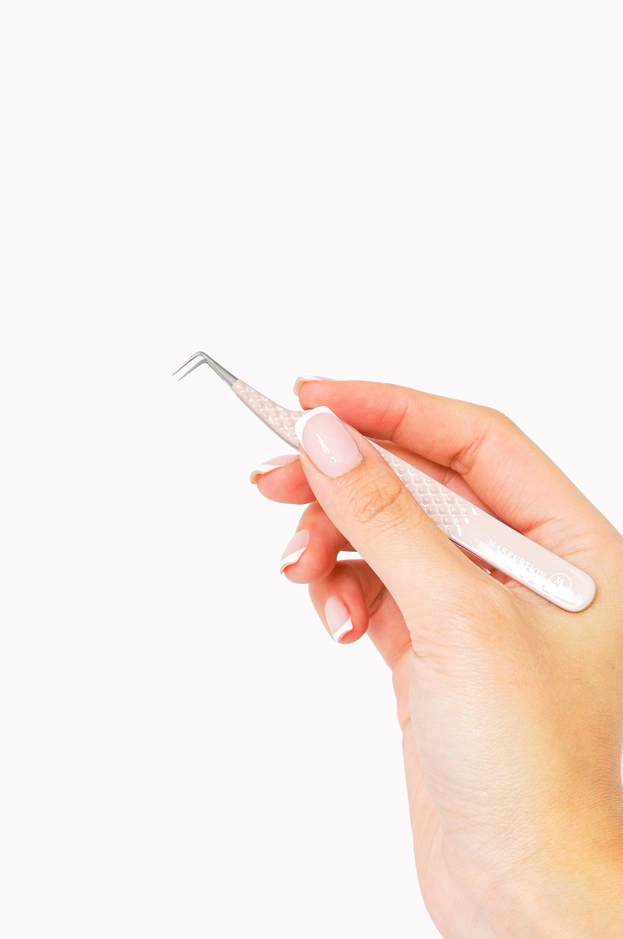 90° Fiber tip Tweezer - Pink
