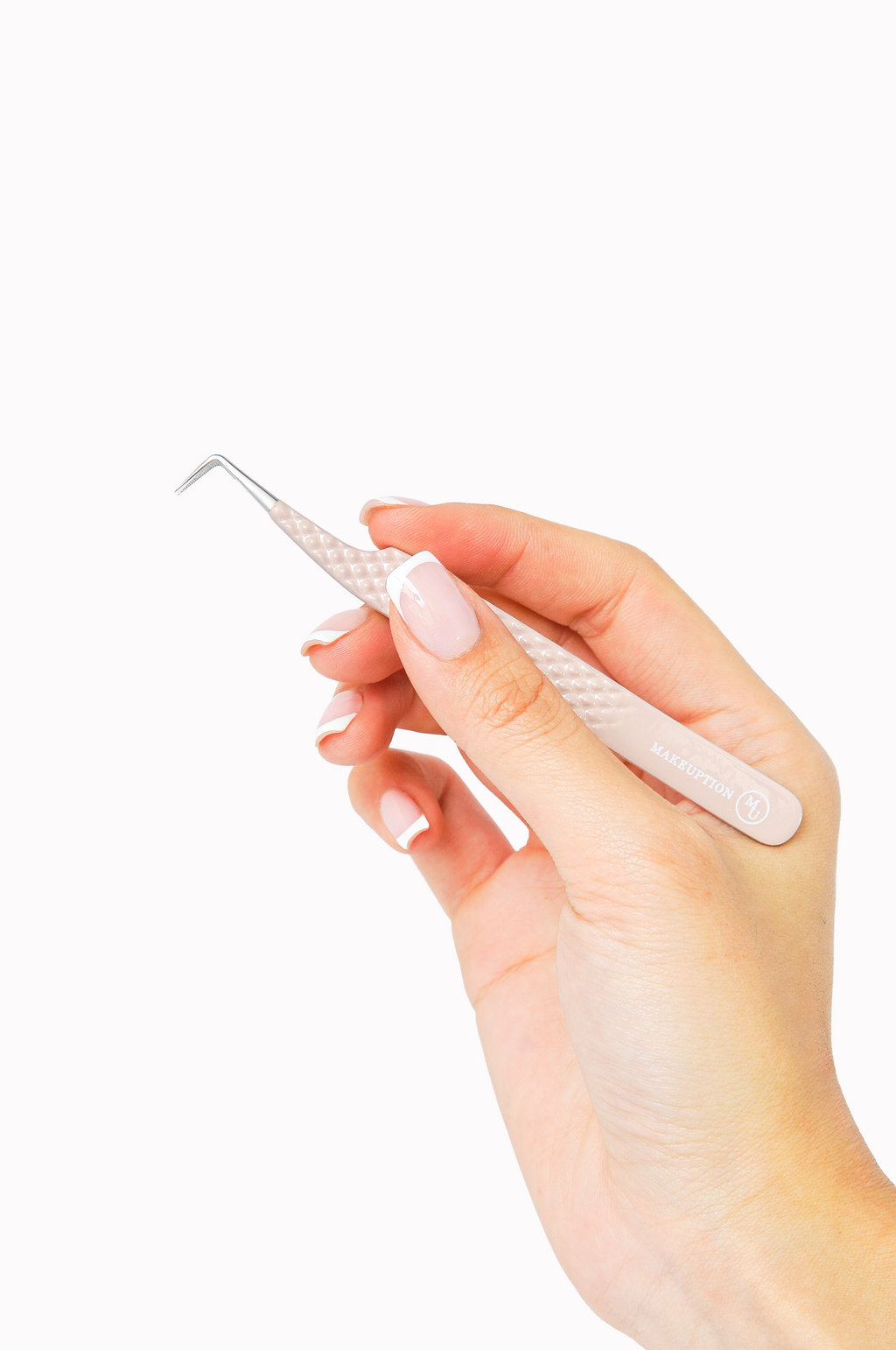 90° Fiber tip Tweezer - Pink