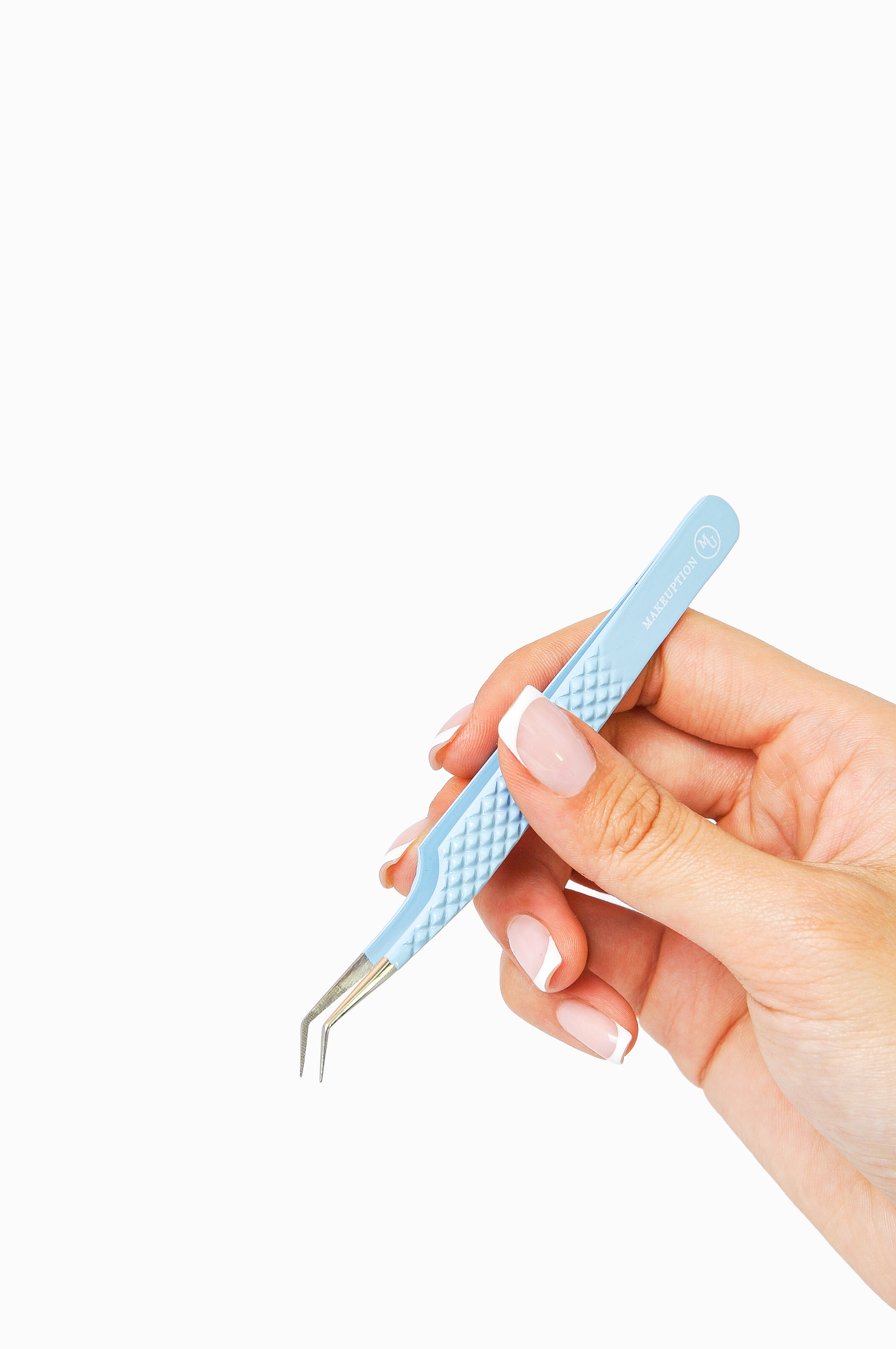 45° Fiber tip Tweezer - Blue