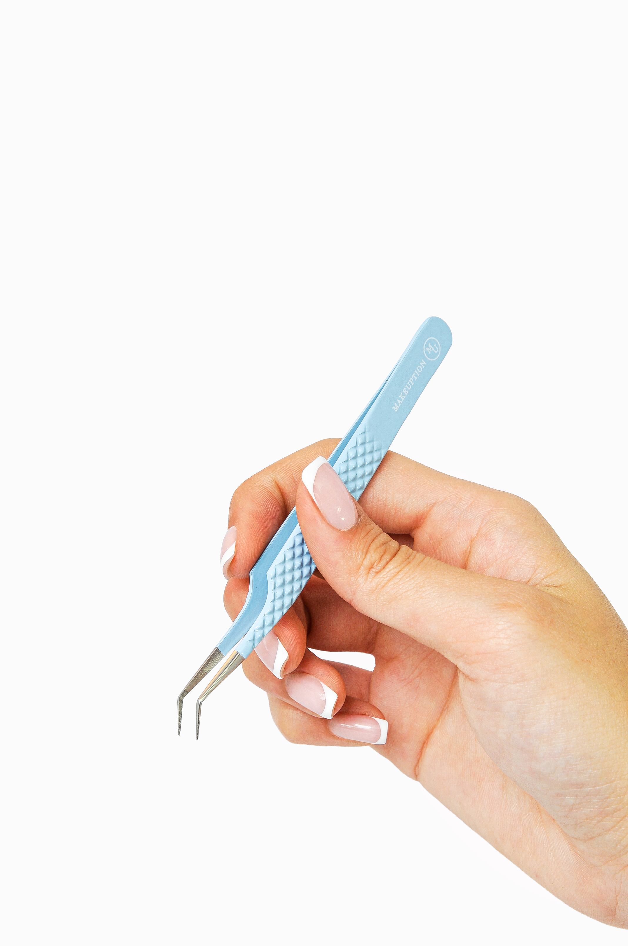 45° Fiber tip Tweezer - Blue