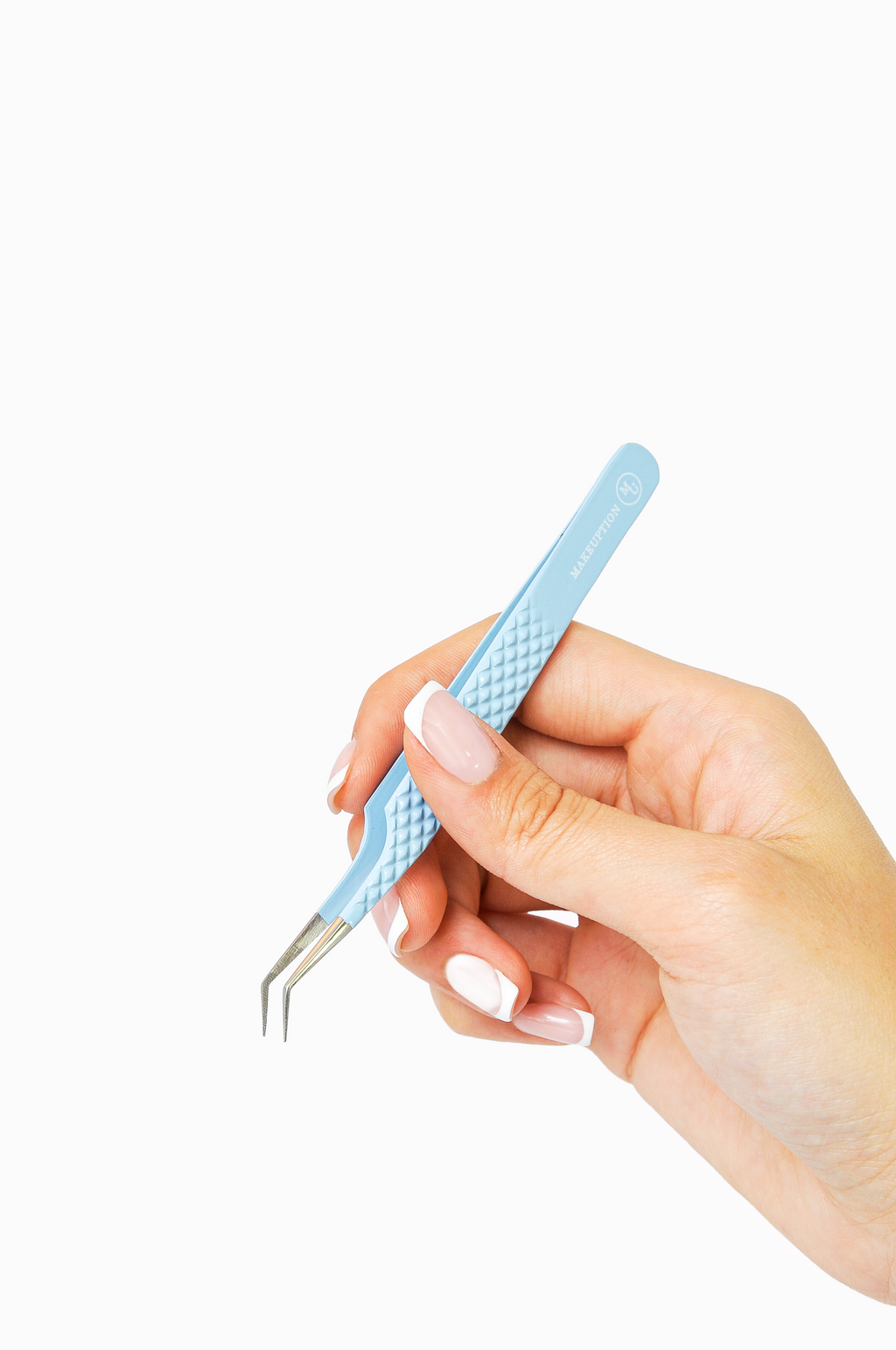 45° Fiber tip Tweezer - Blue